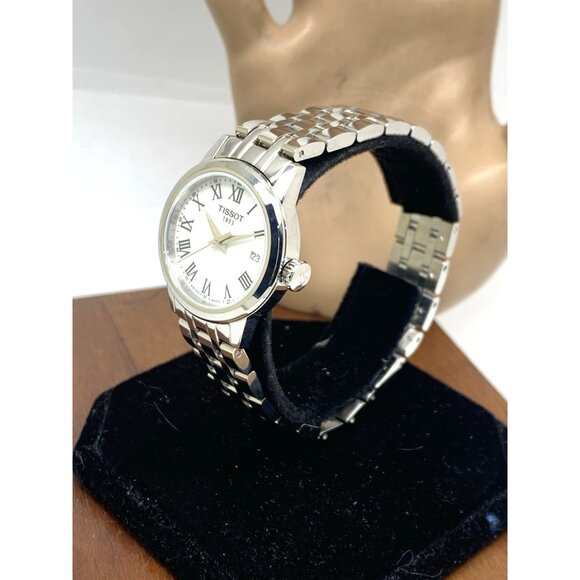 Tissot Women's Watch Swiss Quartz White Dial 28mm Silver Steel T1292101101300 - Picture 2 of 14